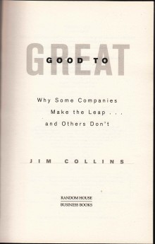 Good to Great