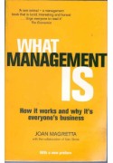 What Management Is